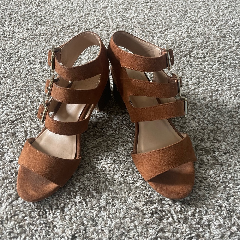 Brown Strappy Women's Sandals